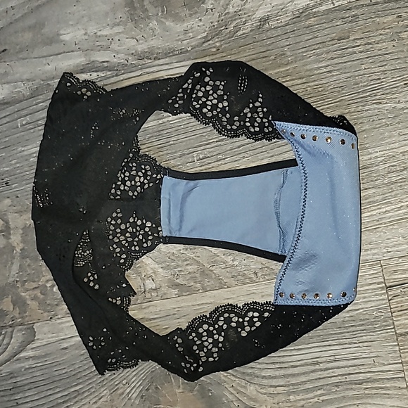 👖Victoria's Secret Very Sexy Cheeky Studded Denim Medium NWOT👖 - Picture 6 of 6